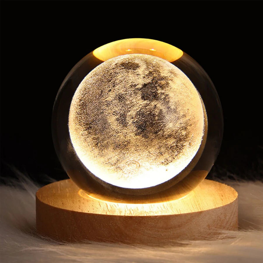 3D CRYSTAL MIGHTY MOON LAMP